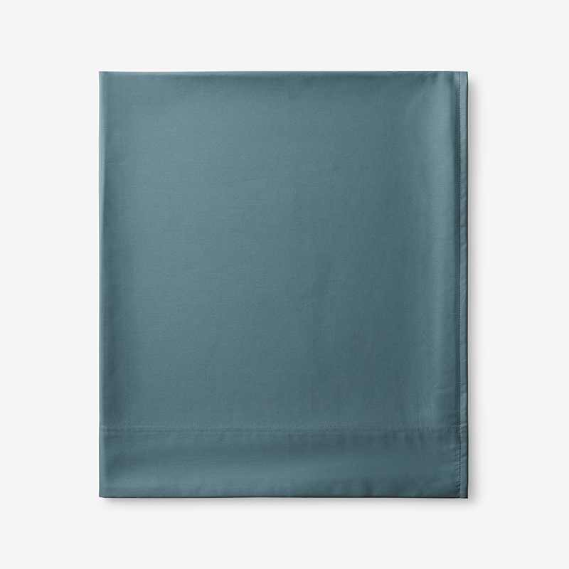 THE COMPANY STORE PREMIUM SMOOTH SUPIMA® COTTON WRINKLE-FREE SATEEN FLAT BED SHEET