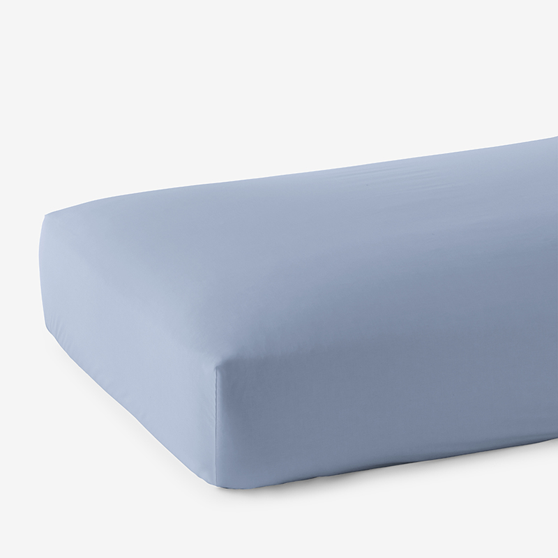 THE COMPANY STORE PREMIUM SMOOTH SUPIMA® COTTON WRINKLE-FREE SATEEN DEEP POCKET FITTED BED SHEET
