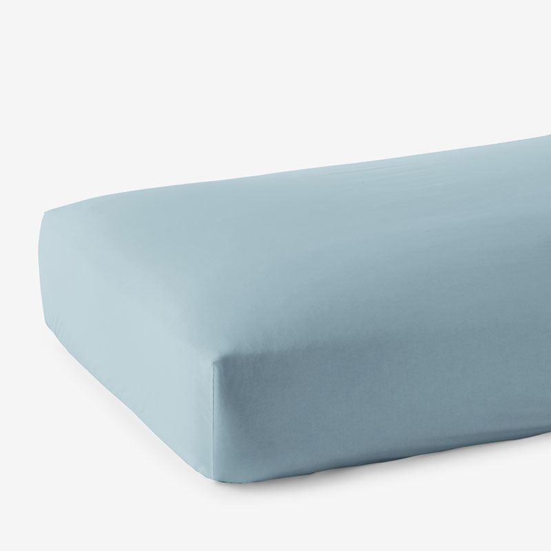 THE COMPANY STORE PREMIUM SMOOTH SUPIMA® COTTON WRINKLE-FREE SATEEN DEEP POCKET FITTED BED SHEET