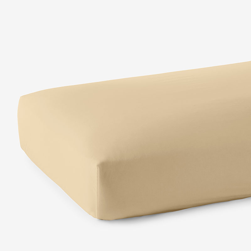 THE COMPANY STORE PREMIUM SMOOTH SUPIMA® COTTON WRINKLE-FREE SATEEN DEEP POCKET FITTED BED SHEET