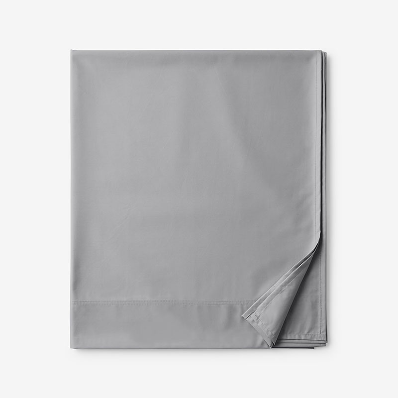 THE COMPANY STORE CLASSIC SMOOTH RAYON MADE FROM BAMBOO SATEEN FLAT BED SHEET