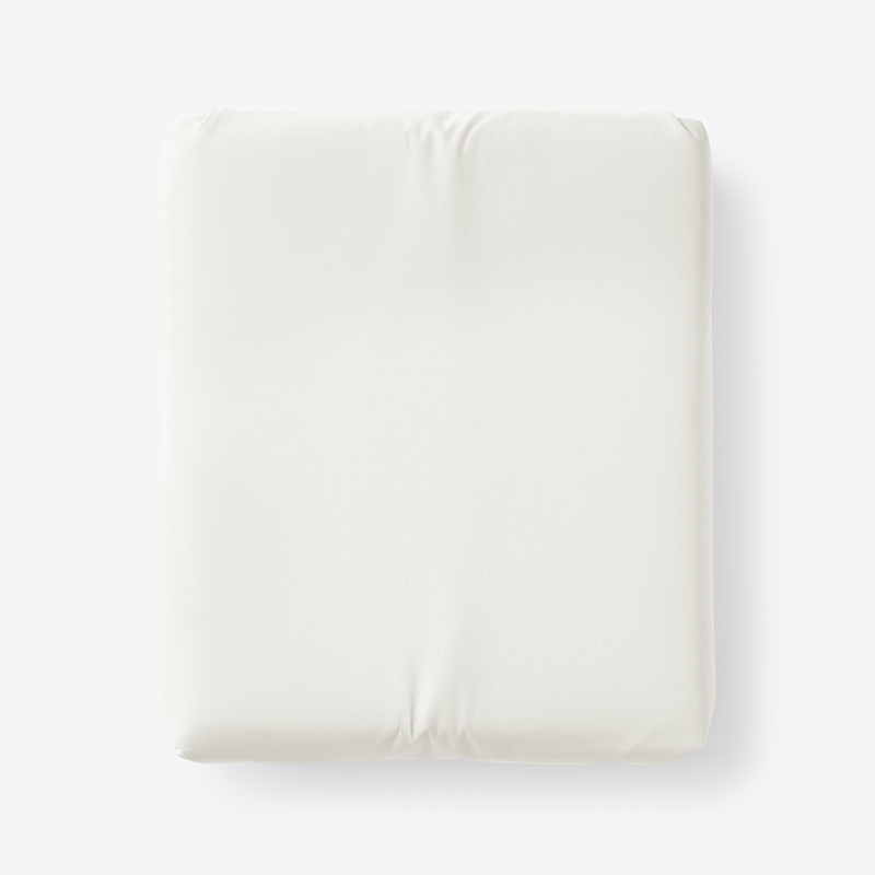 THE COMPANY STORE PREMIUM COOL ORGANIC COTTON PERCALE FITTED BED SHEET