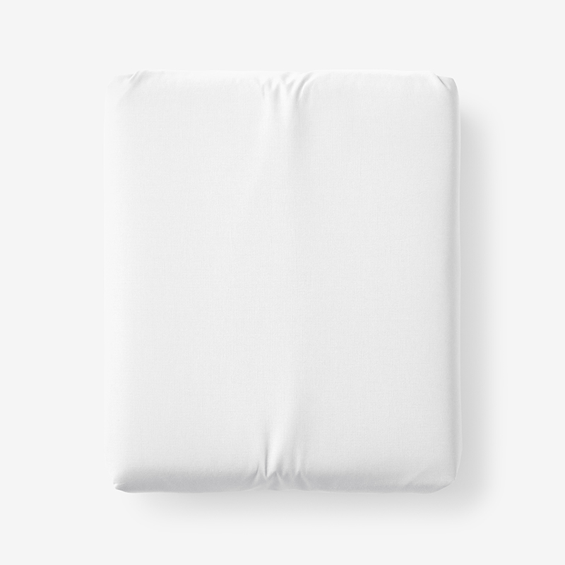 THE COMPANY STORE PREMIUM COOL ORGANIC COTTON PERCALE FITTED BED SHEET