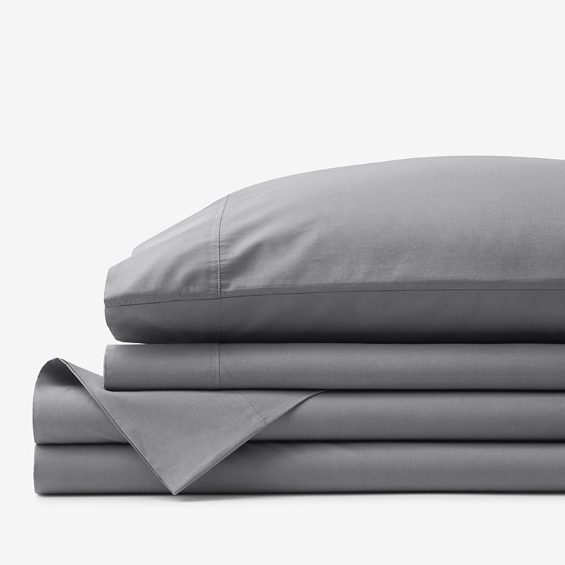 THE COMPANY STORE PREMIUM COOL SUPIMA® COTTON PERCALE DEEP POCKET BED SHEET SET 
