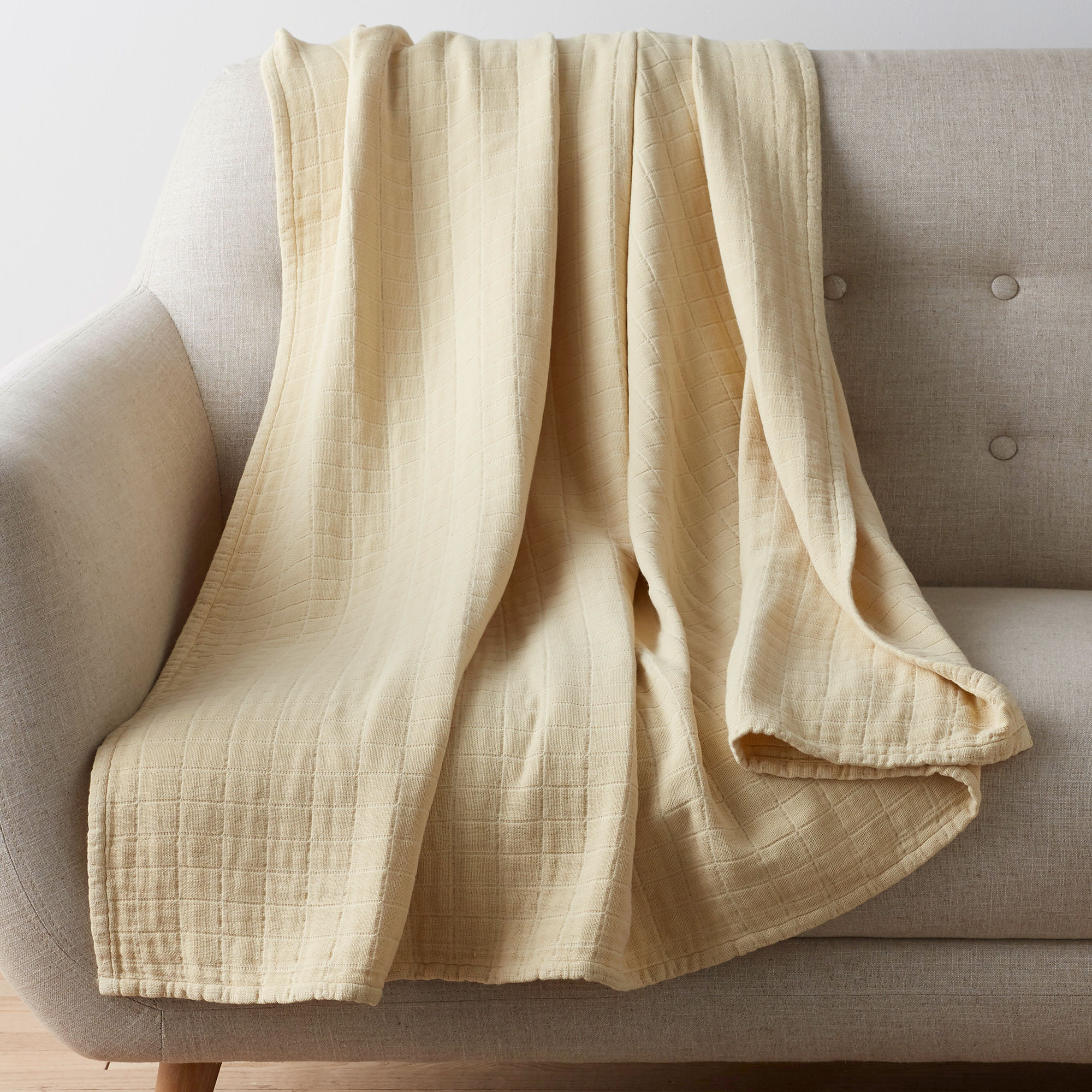 Light best sale cotton throw