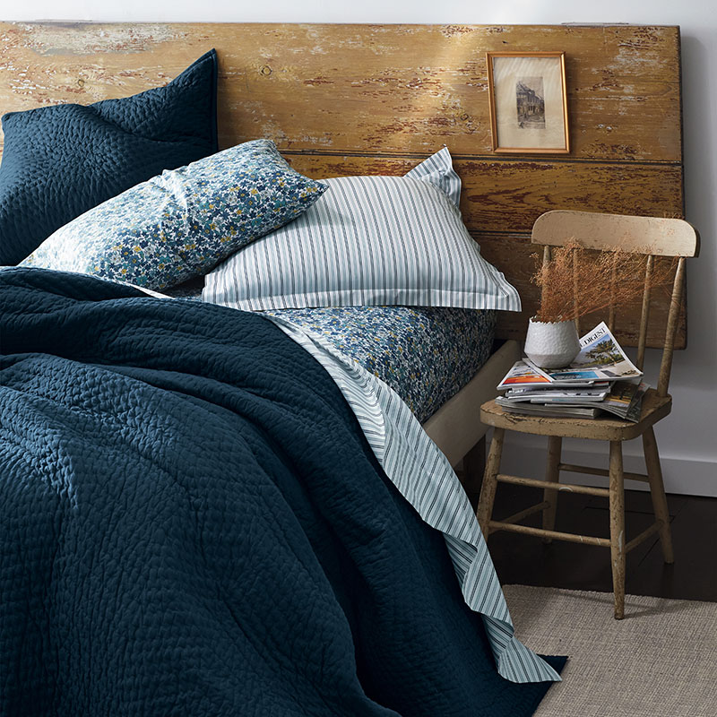 Voile Quilt - Deep Teal, King