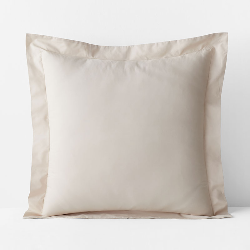 The Company Store Premium Cool Supima® Cotton Percale Sham In Beige