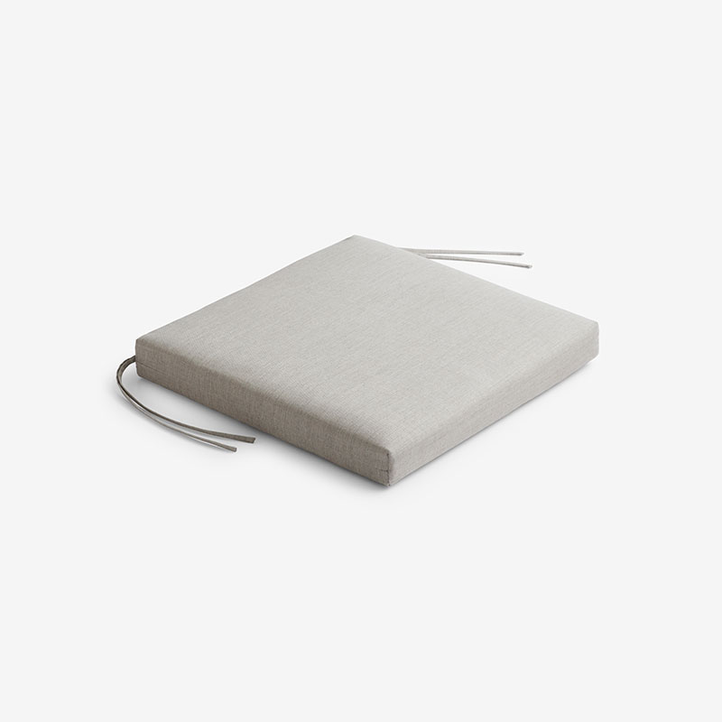 The Company Store Replacement Knife Edge Chair Cushion In Gray