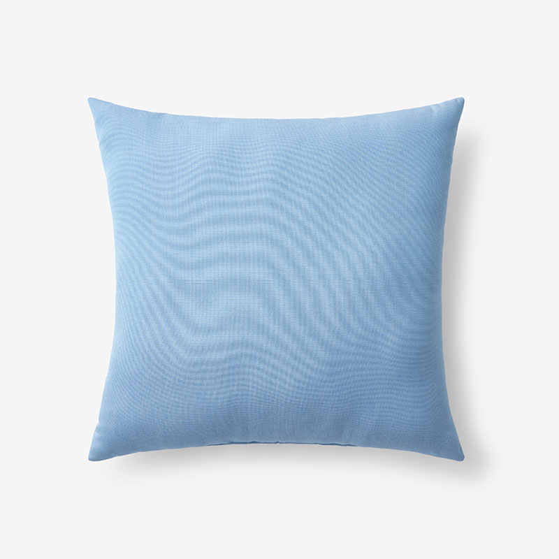 The Company Store Indoor/outdoor Toss Pillow In Blue/light Blue