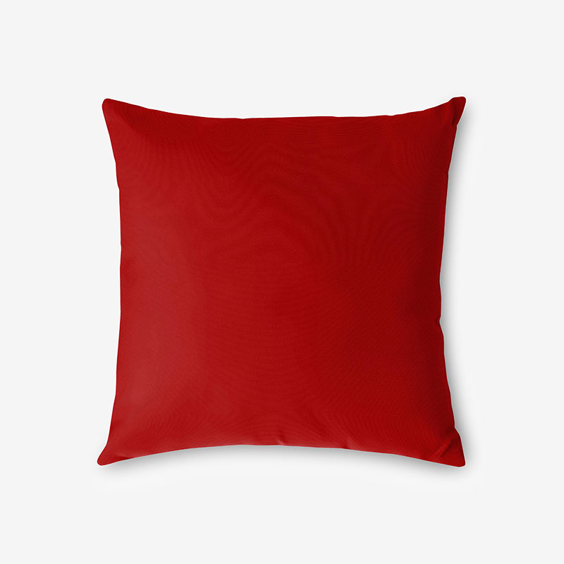 The Company Store Indoor/outdoor Toss Pillow In Jockey Red