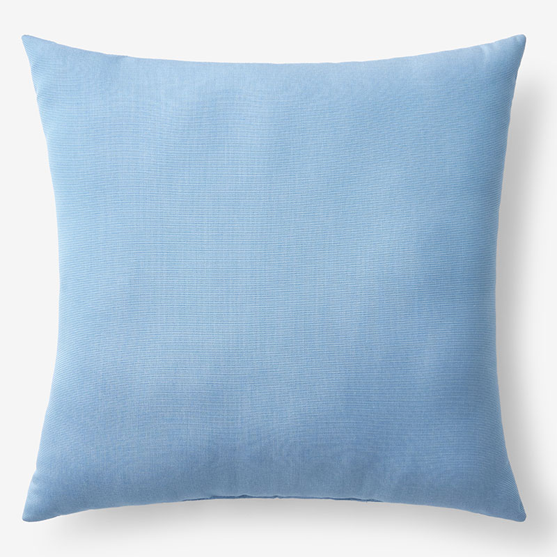 The Company Store Indoor/outdoor Toss Pillow In Blue/light Blue