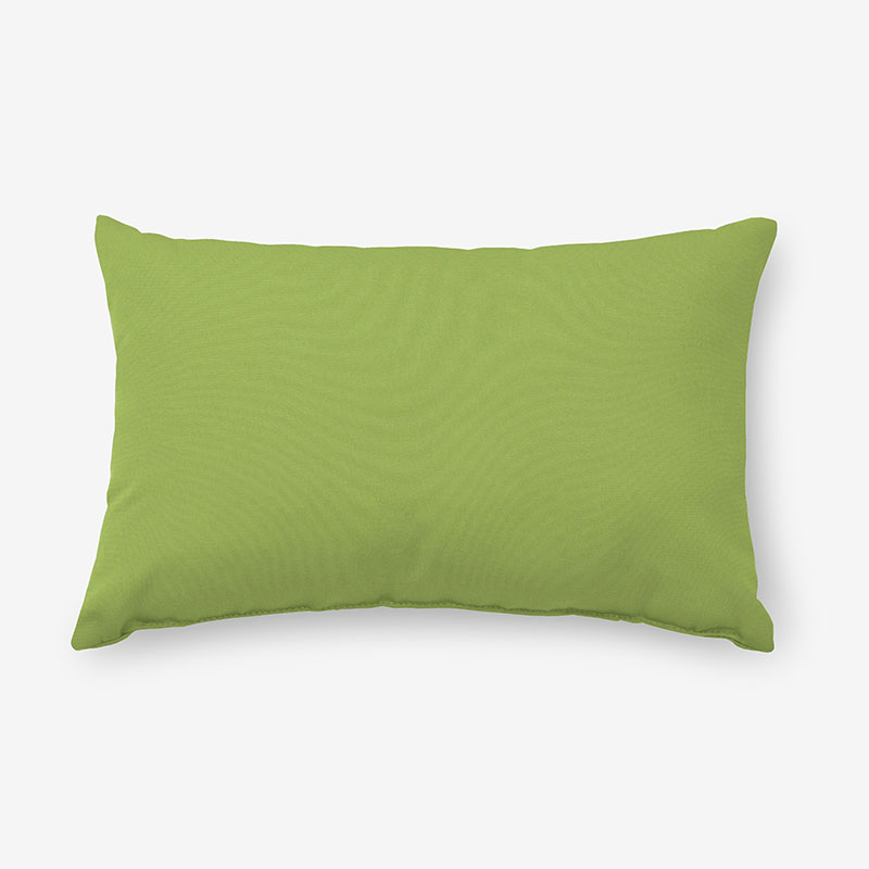 The Company Store Indoor/outdoor Toss Pillow In Green