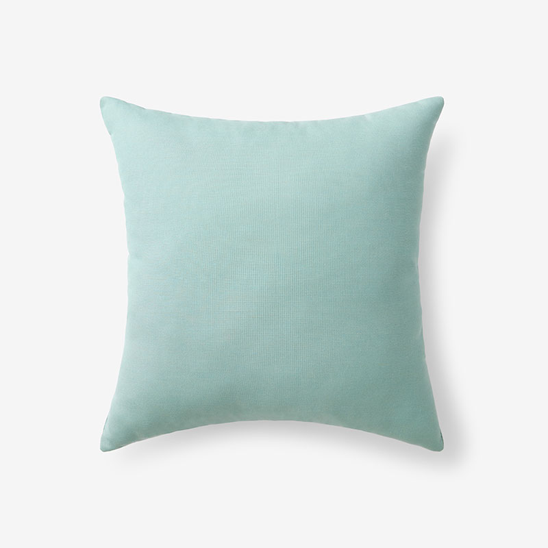 The Company Store Indoor/outdoor Toss Pillow In Teal/turquoise Blue