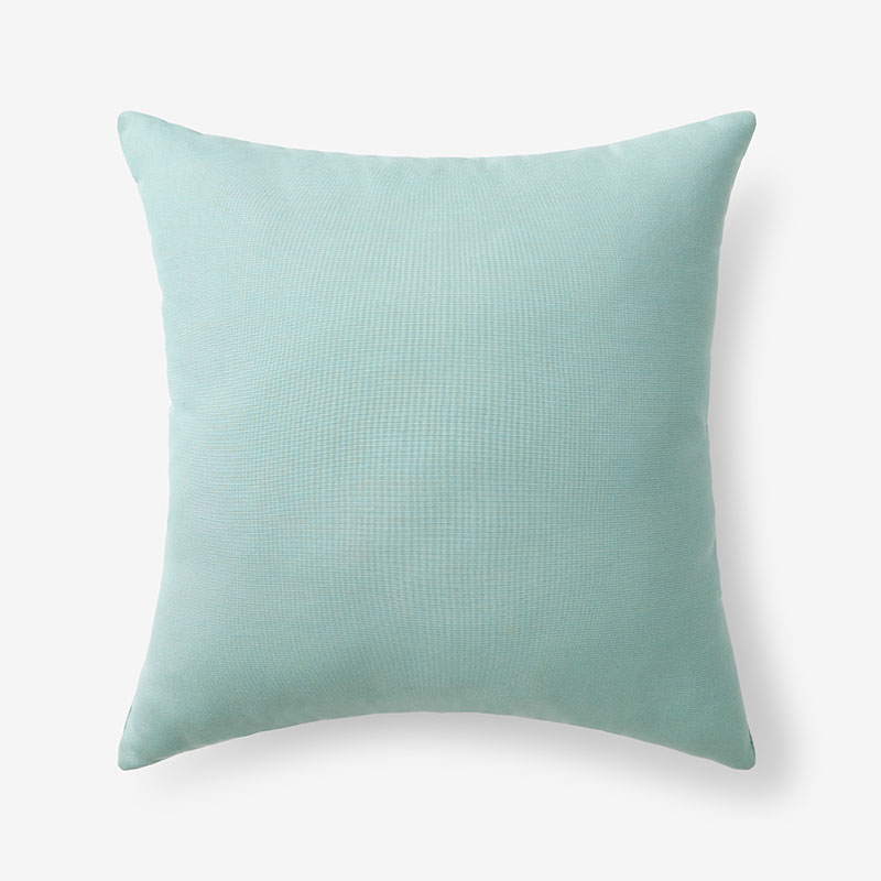 The Company Store Indoor/outdoor Toss Pillow In Teal/turquoise Blue
