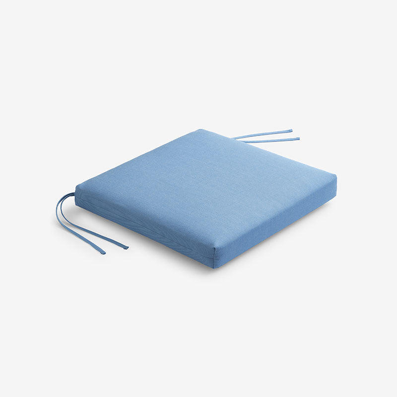 The Company Store Replacement Knife Edge Chair Cushion In Air Blue