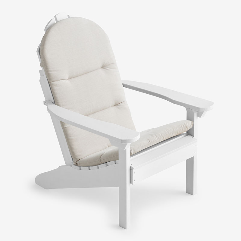 The Company Store Adirondack Chair Cushion In Beige