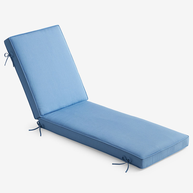 The Company Store Chaise Lounge Cushion In Air Blue