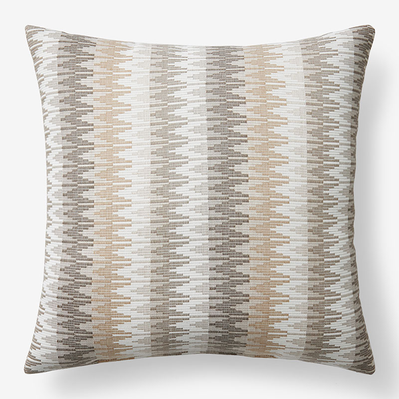 The Company Store Indoor/outdoor Toss Pillow In Beige