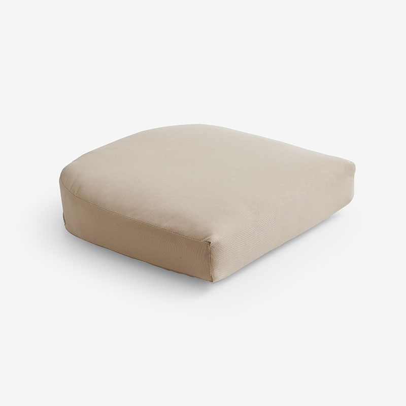 The Company Store Contour Chair Cushion In Antique Beige