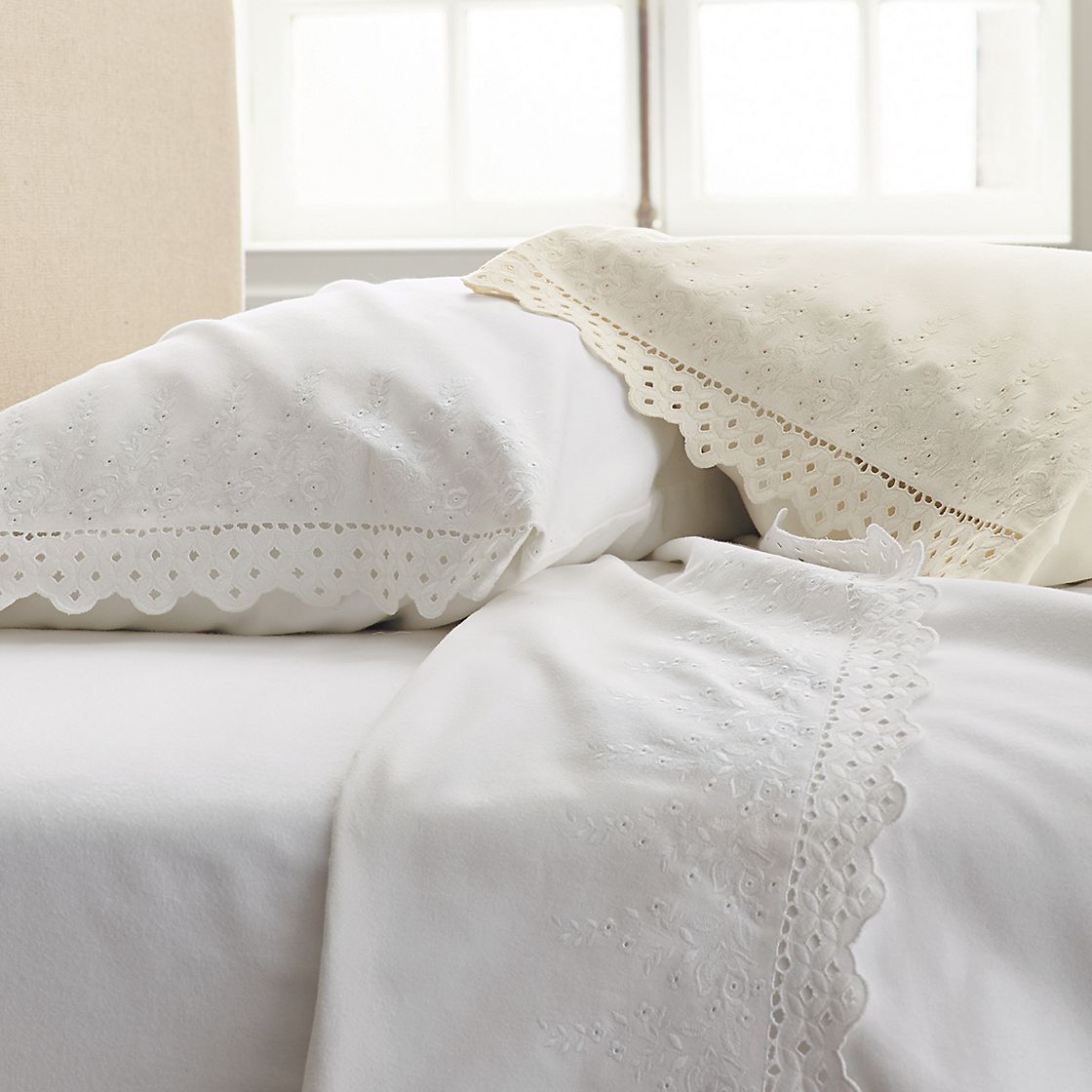 Velvet Lace Cotton Flannel Sheets & Bedding The Company Store