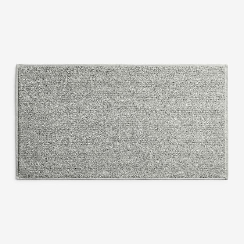 The Company Store Quick Dry Bath Mat By Micro Cotton® In Gray