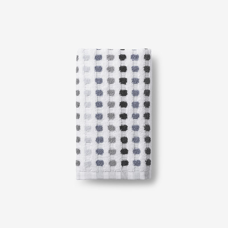 The Company Store Spectrum Hand Towel In Gray