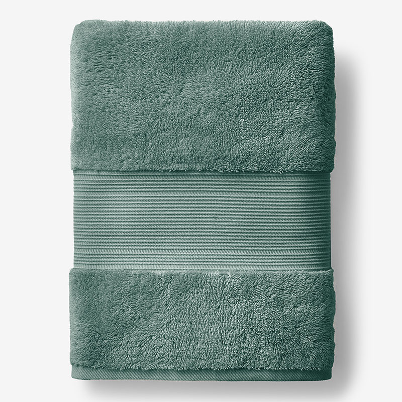 The Company Store Regal Egyptian Cotton Bath Sheet In Jade Green
