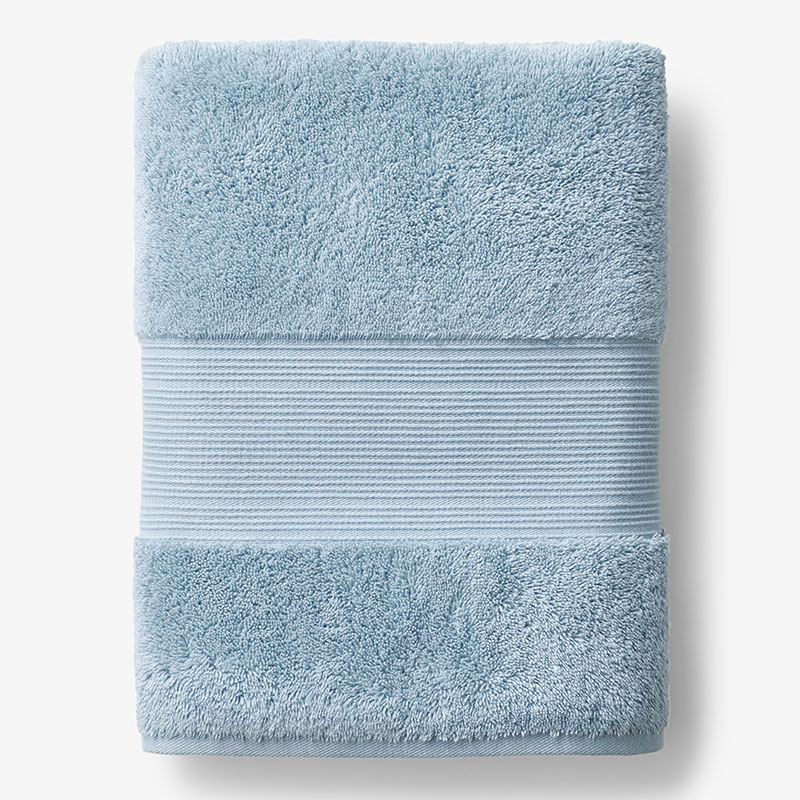 The Company Store Regal Egyptian Cotton Bath Sheet In Blue Sky