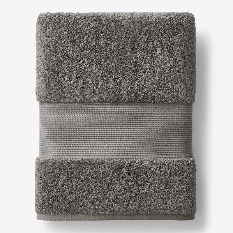 The Company Store Regal Egyptian Cotton Bath Sheet In Gray