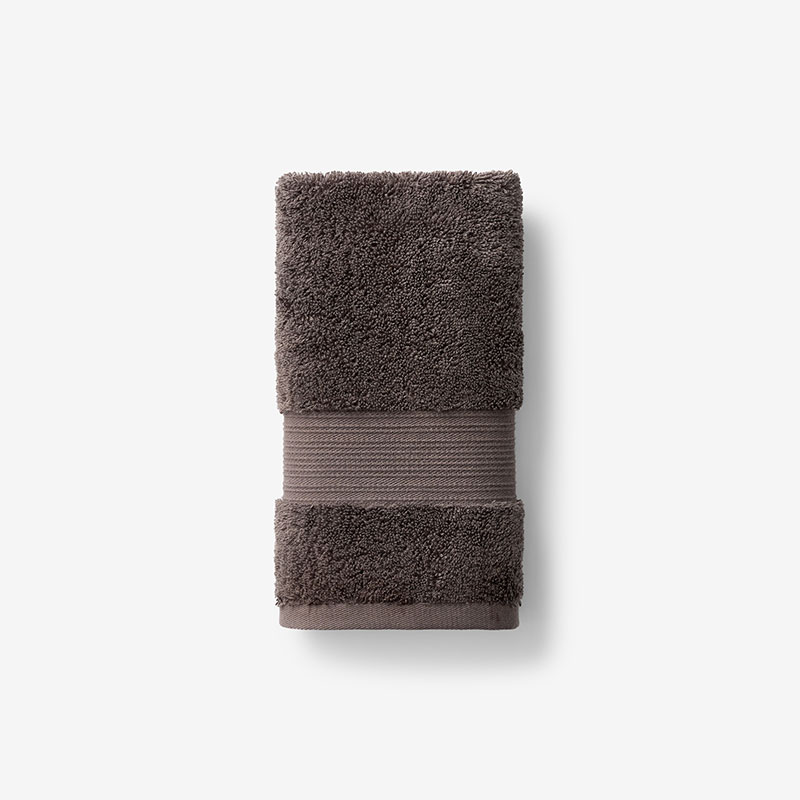 The Company Store Regal Egyptian Cotton Hand Towel In Brown