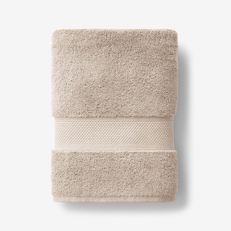 The Company Store Sterling Supima® Cotton Bath Towel In Beige