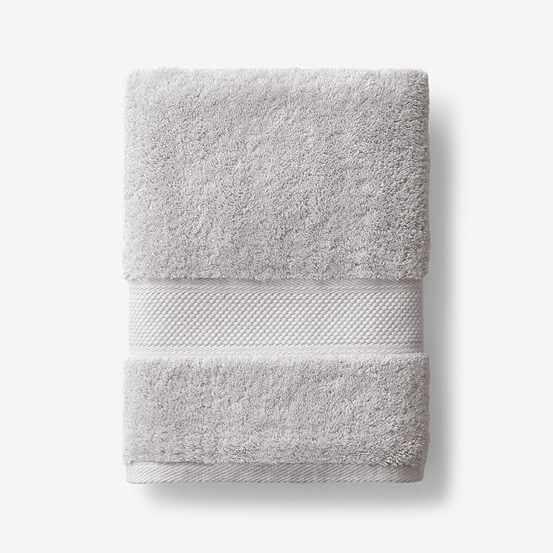 The Company Store Sterling Supima® Cotton Bath Towel In Gray