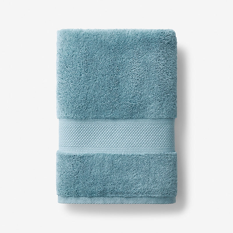 The Company Store Sterling Supima® Cotton Bath Towel In Shore Blue