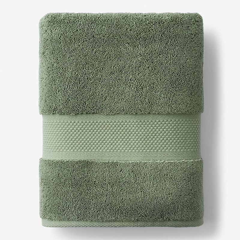 The Company Store Sterling Supima® Cotton Bath Sheet In Loden Green