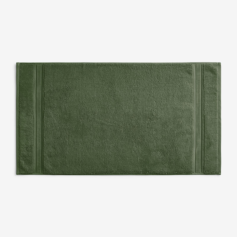 The Company Store Turkish Cotton Bath Mat In Marsh Green