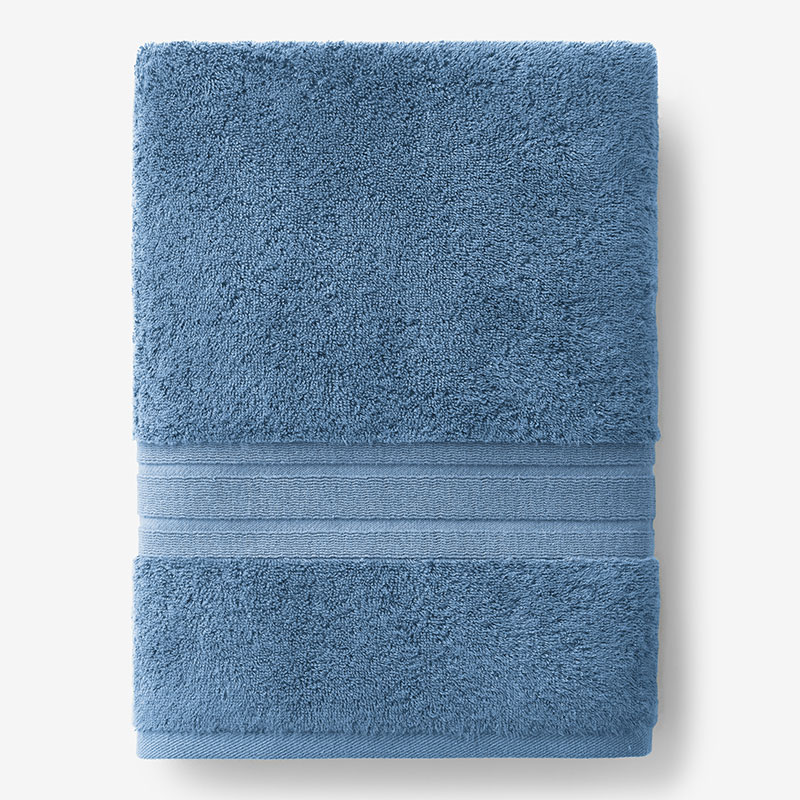 The Company Store Turkish Cotton Bath Sheet In Soft Blue
