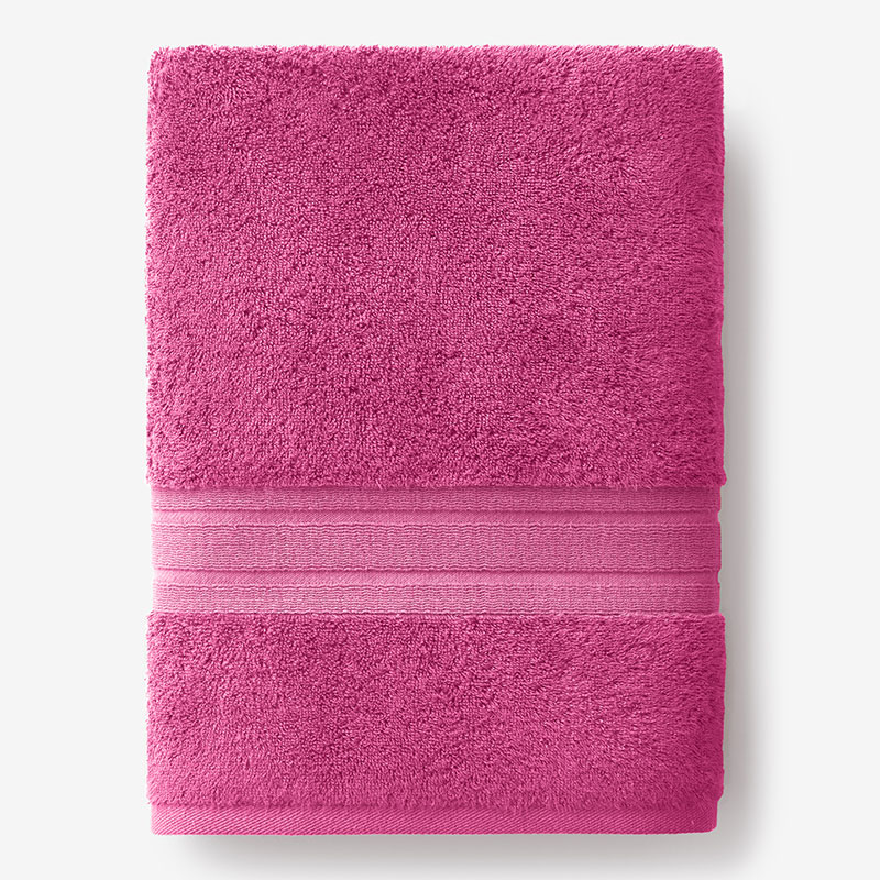 The Company Store Turkish Cotton Bath Sheet In Magenta Pink