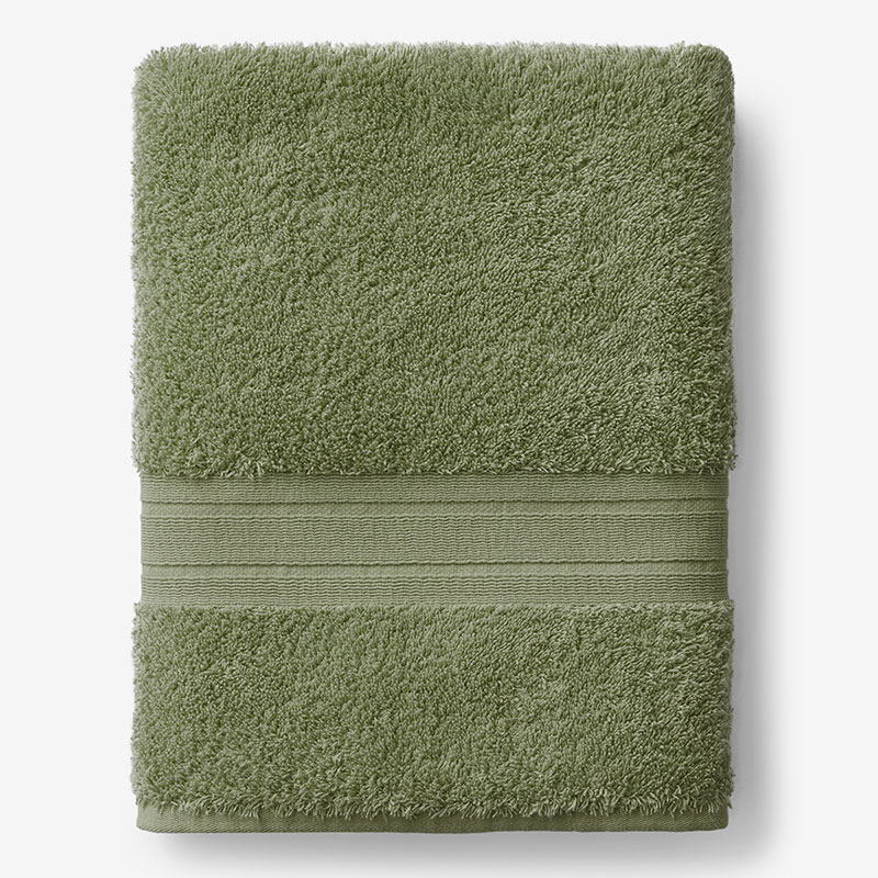 Turkish Cotton Bath Sheet - Marsh Green