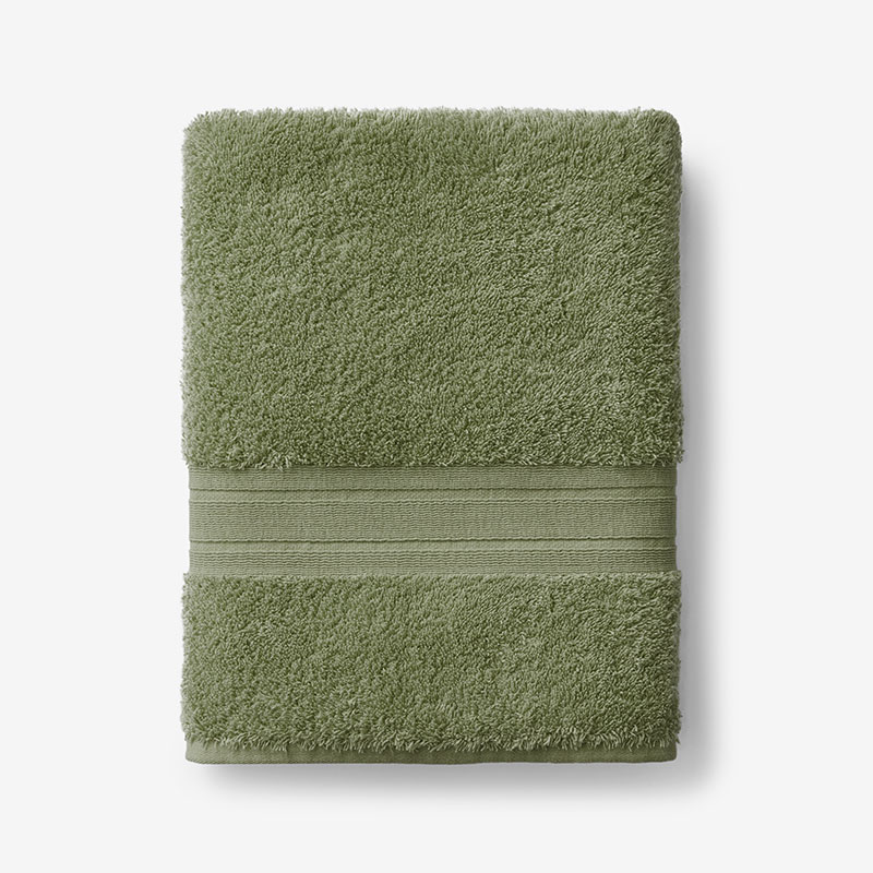 Turkish Cotton Hand Towel (Marsh Green)