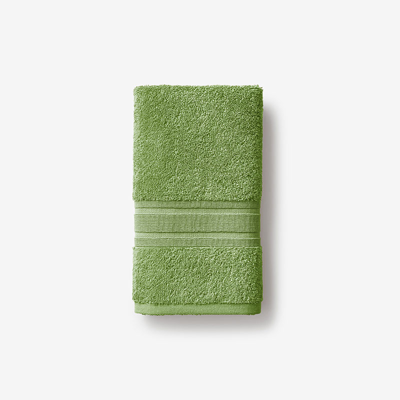The Company Store Turkish Cotton Hand Towel In Kiwi Green