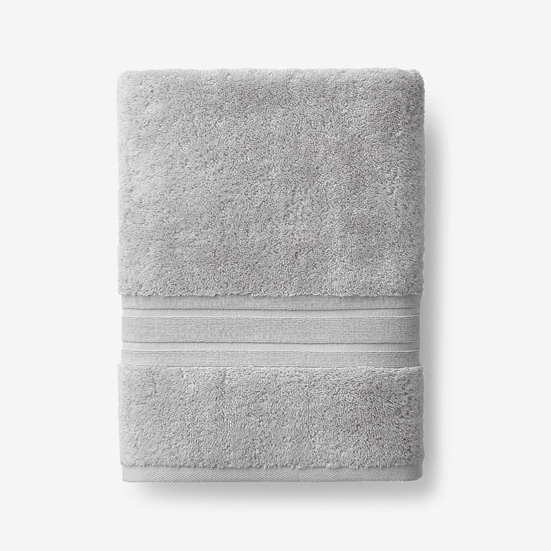 The Company Store Turkish Cotton Bath Towel In Gray