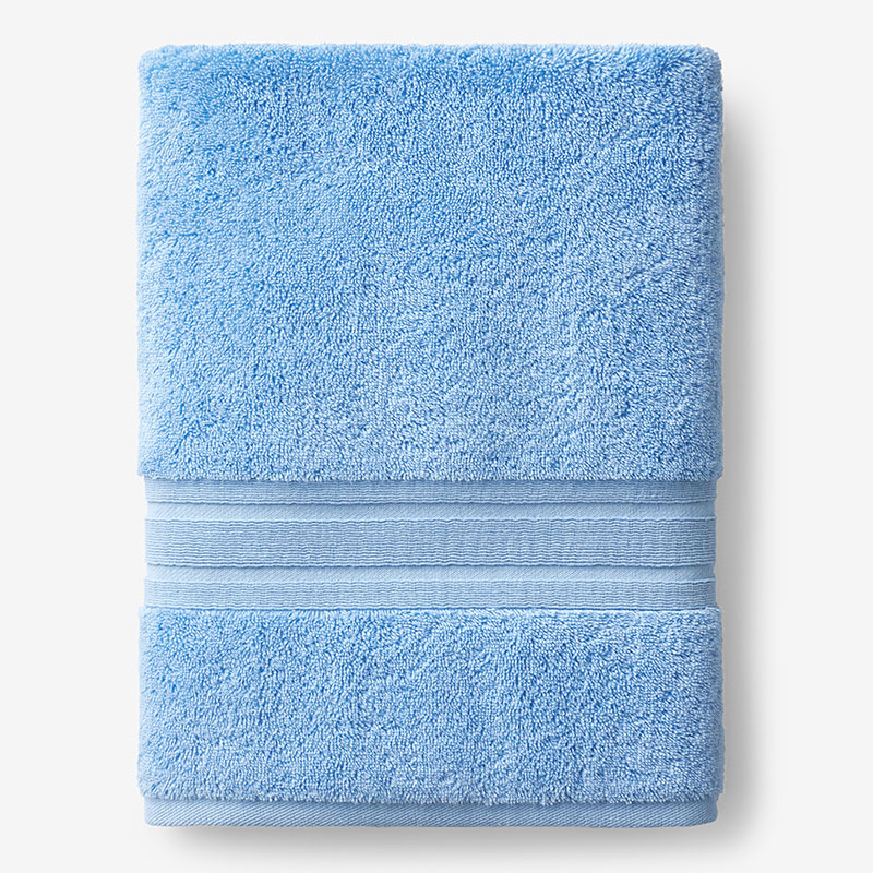 The Company Store Turkish Cotton Bath Sheet In Blue Water