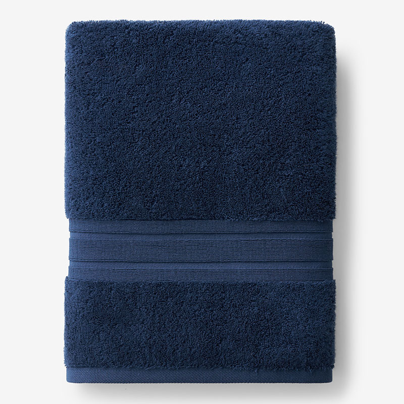 The Company Store Turkish Cotton Bath Sheet In Blue