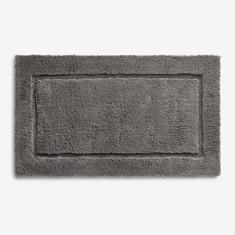The Company Store Regal Cotton Bath Rug In Gray
