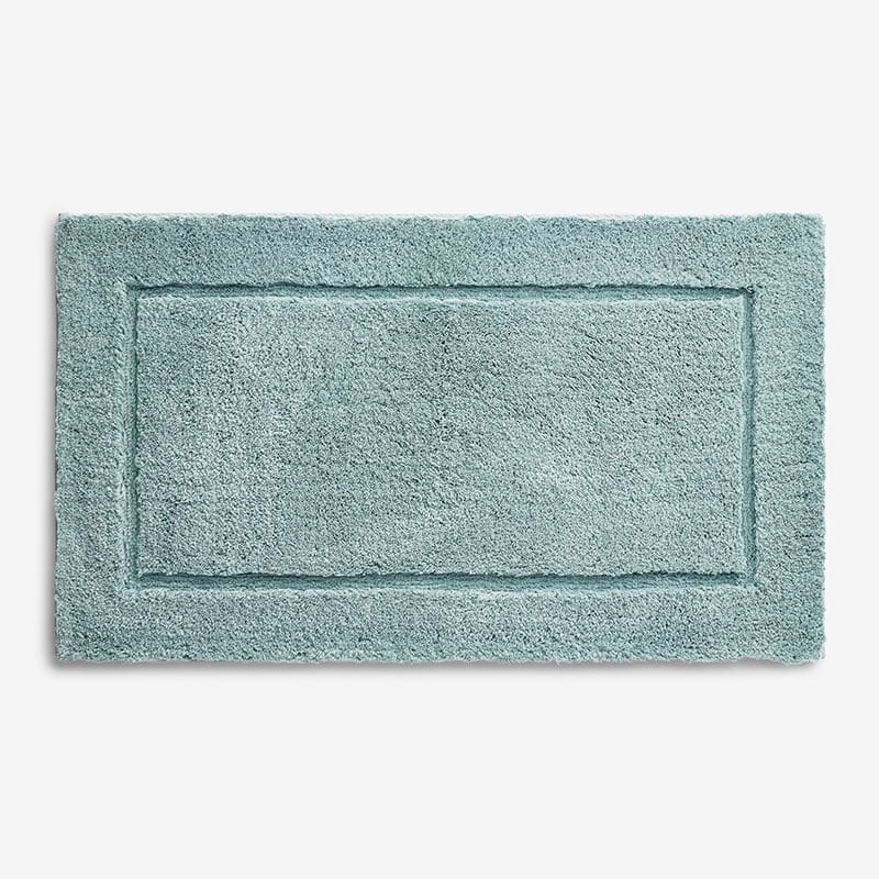 The Company Store Regal Cotton Bath Rug In Spa Green